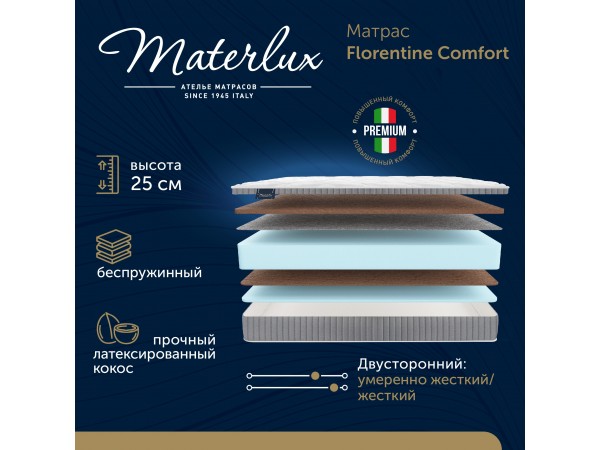 Матрас Materlux Florentine Comfort